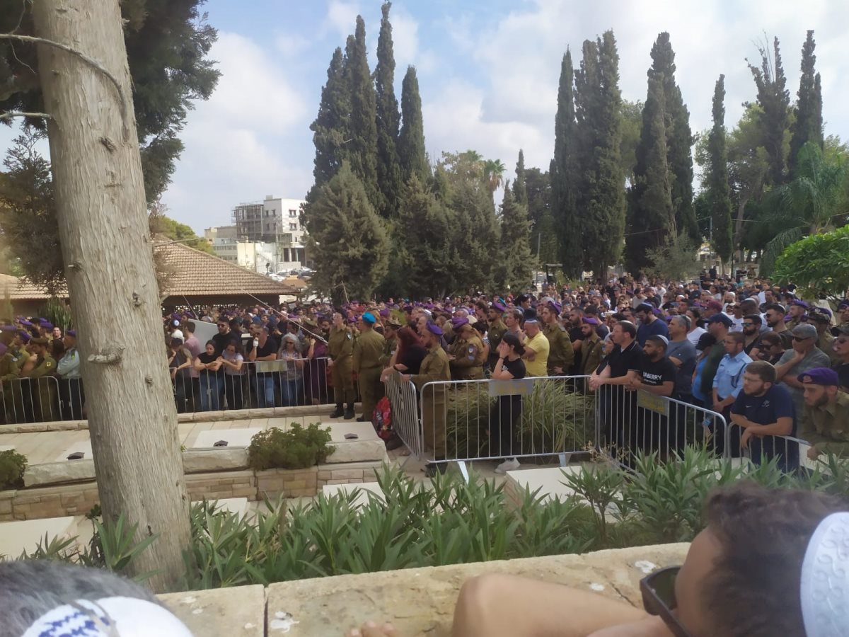 הלוויתו של סמ"ר עידו ברוך ז"ל