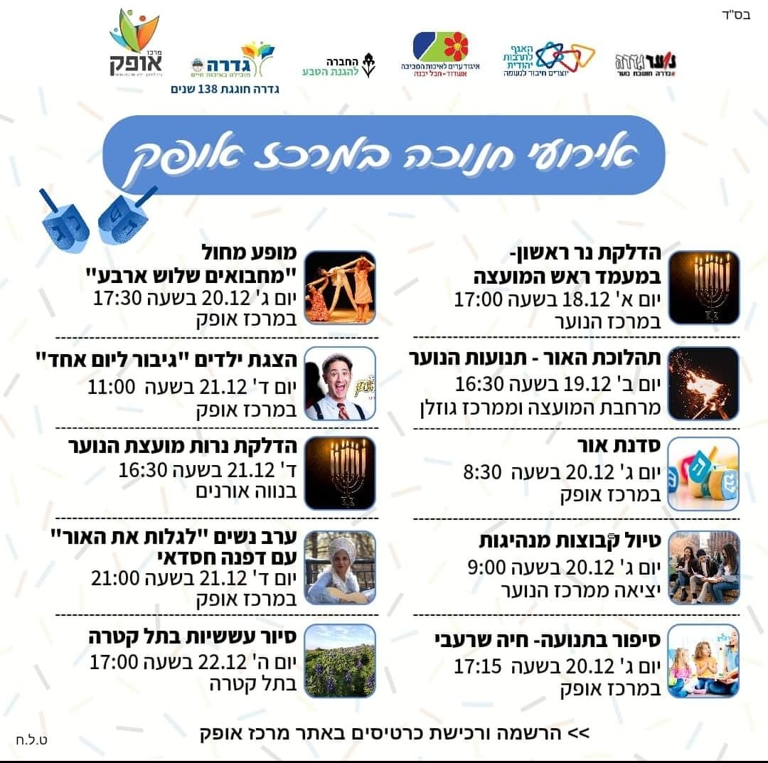 מועצה מקומית גדרה מרכז אופק