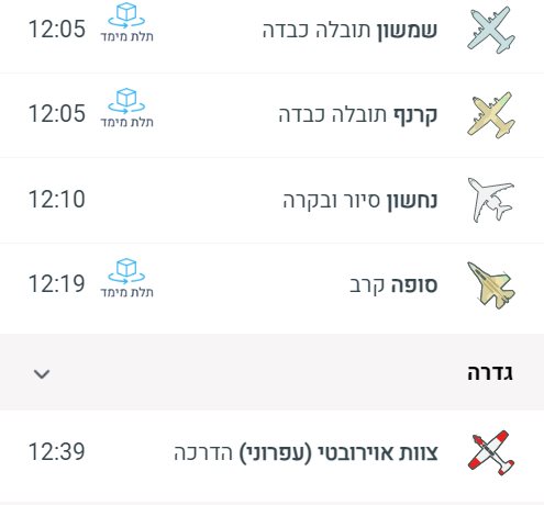 מטס חיל האוויר בגדרה