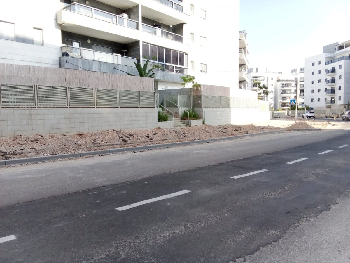 תמונה עדכנית, כ- 3 שנים לאחר האכלוס