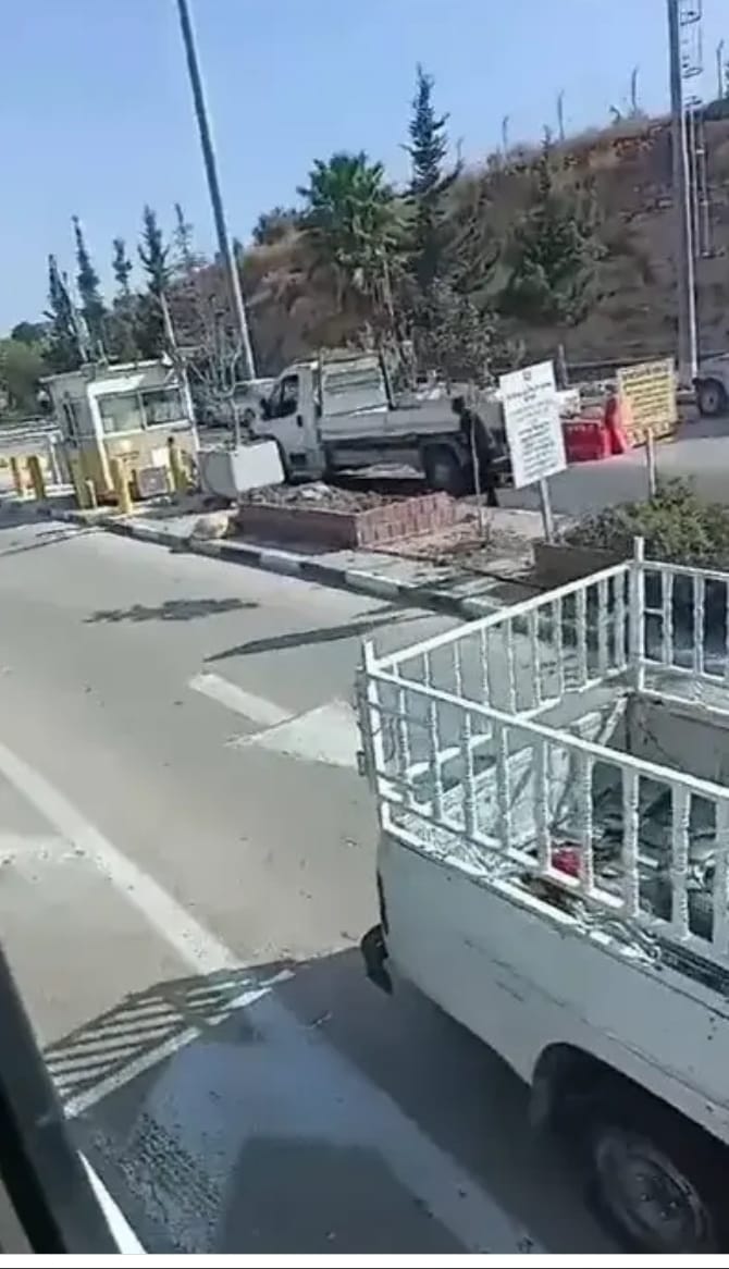 המשאית ששימשה לפיגוע. קרדיט: איחוד הצלה