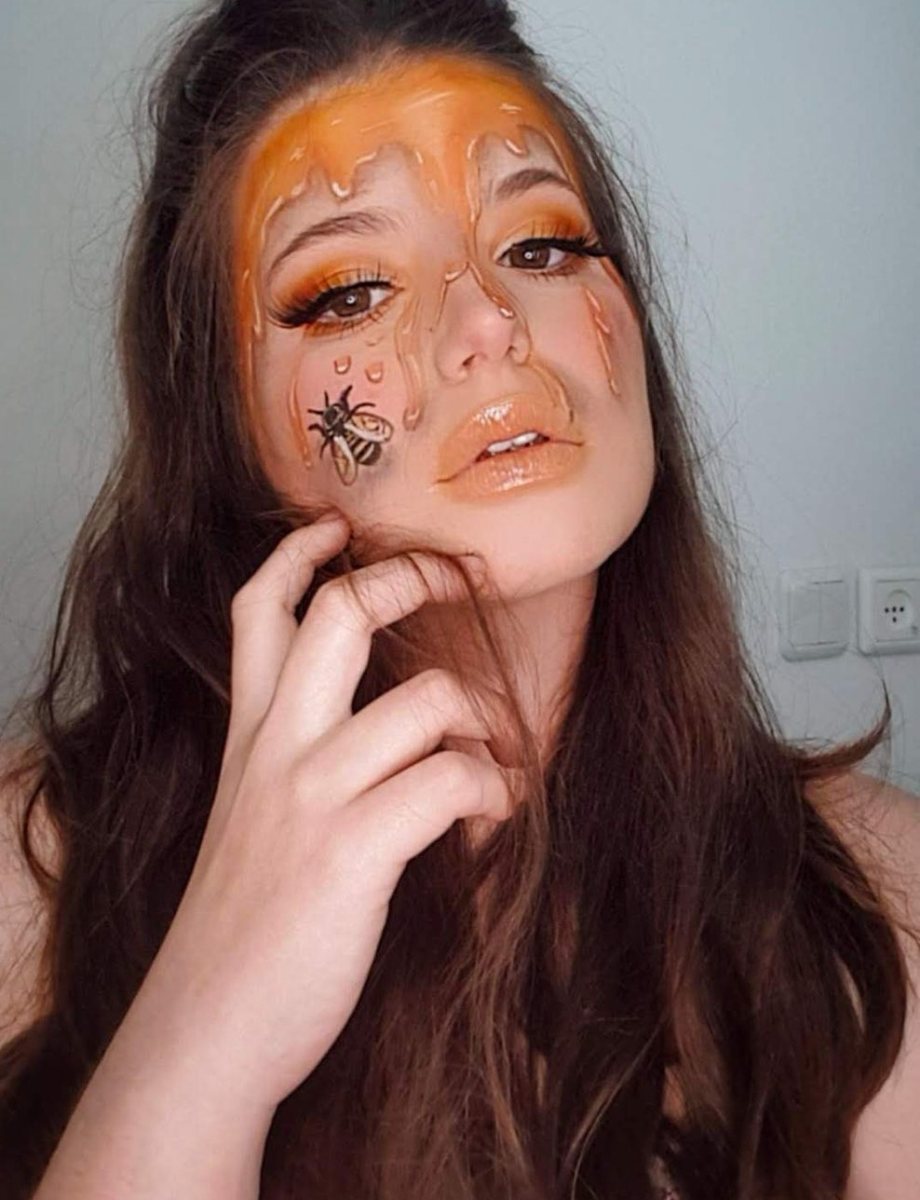 נערת הדבש,  איפור וצילום מאור מקונן ל-ירין שחף