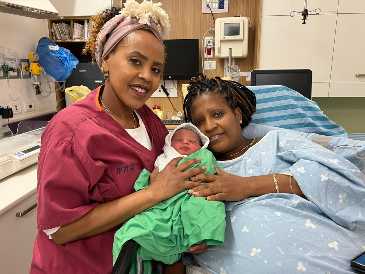 פותחים שנה עם חיוך: התינוק הראשון של 2026 במרכז הרפואי קפלן!