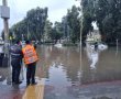 שיא גשמים באשדוד: 50 מ"מ בחצי שעה; צירים מרכזיים נחסמו (וידאו)
