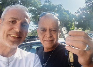 ליאור ואיתי אפרתי, בן זוגה של הדס דוברות המועצה המקומית גדרה