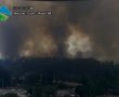 להבות בגובה 30 מטר ! צפו בשטח הבוער בהרי ירושלים (וידאו)