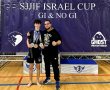 גן יבנה גאה: עמית סוסיד כובש את הבמה בגביע ישראל בג'יו-ג'יטסו