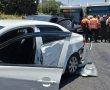 "תאונת שרשרת" בין שני אוטובוסים ו-6 כלי רכב בצומת בר לב בירושלים (וידאו)