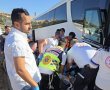 הצליח לעצור את האוטובוס - ואז התמוטט: דרמה בצומת רמות