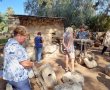 תושבי יואב יצאו לסיור צילום בעקבות העיר הפלישתית בקיבוץ רבדים