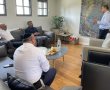 ממשיכים לפתח בעיר גדרה, פגישת עבודה מקצועית עם מנכ"ל מנהל התכנון 