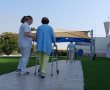 פעילות הליכה למטופלים והצוות במרכז השיקומי הרצפלד גדרה
